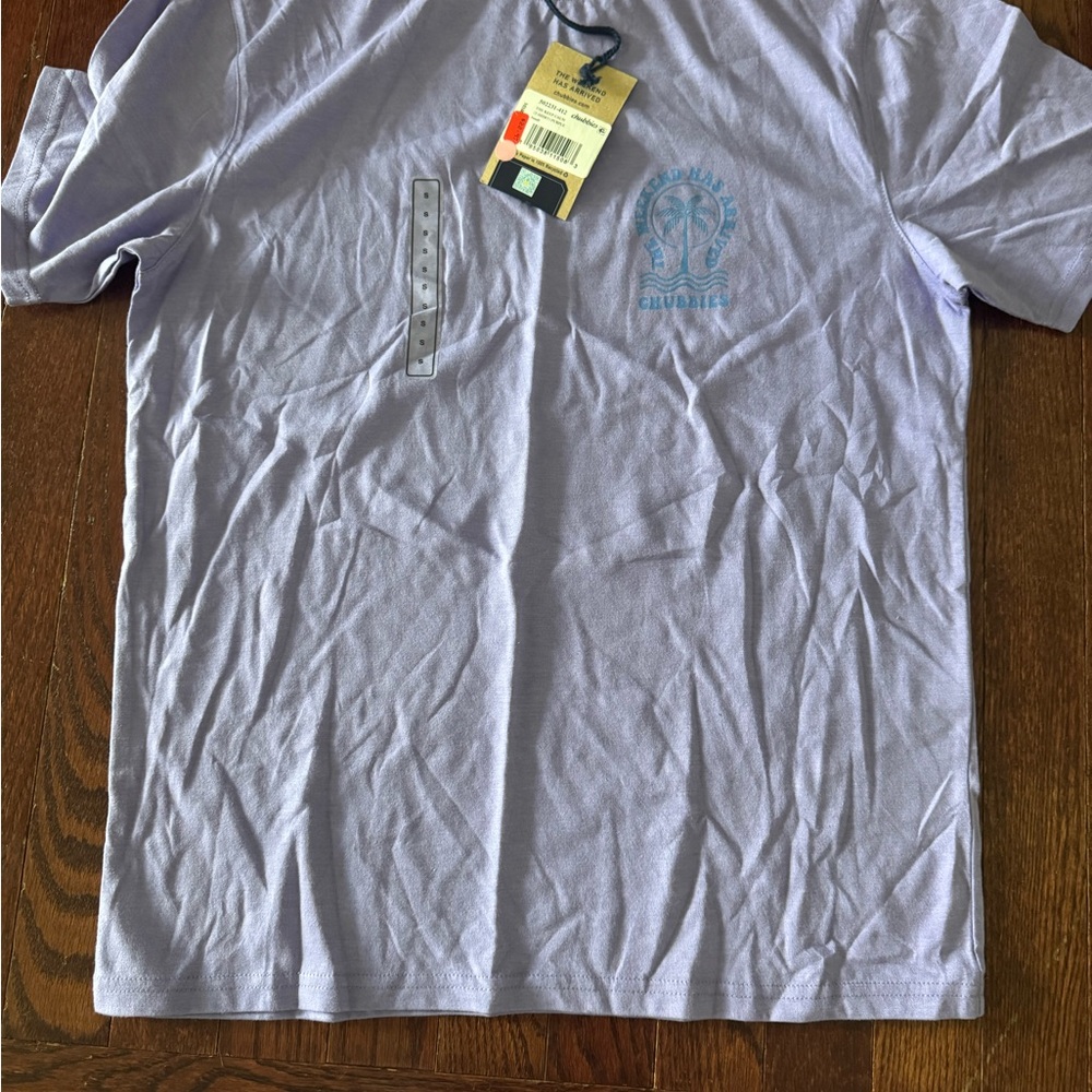 Chubbies Lavender Short Sleeve Tee